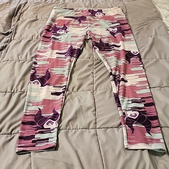 LuLaRoe one size leggings 3 pairs women's Disney Sleeping Beauty - Picture 7 of 14